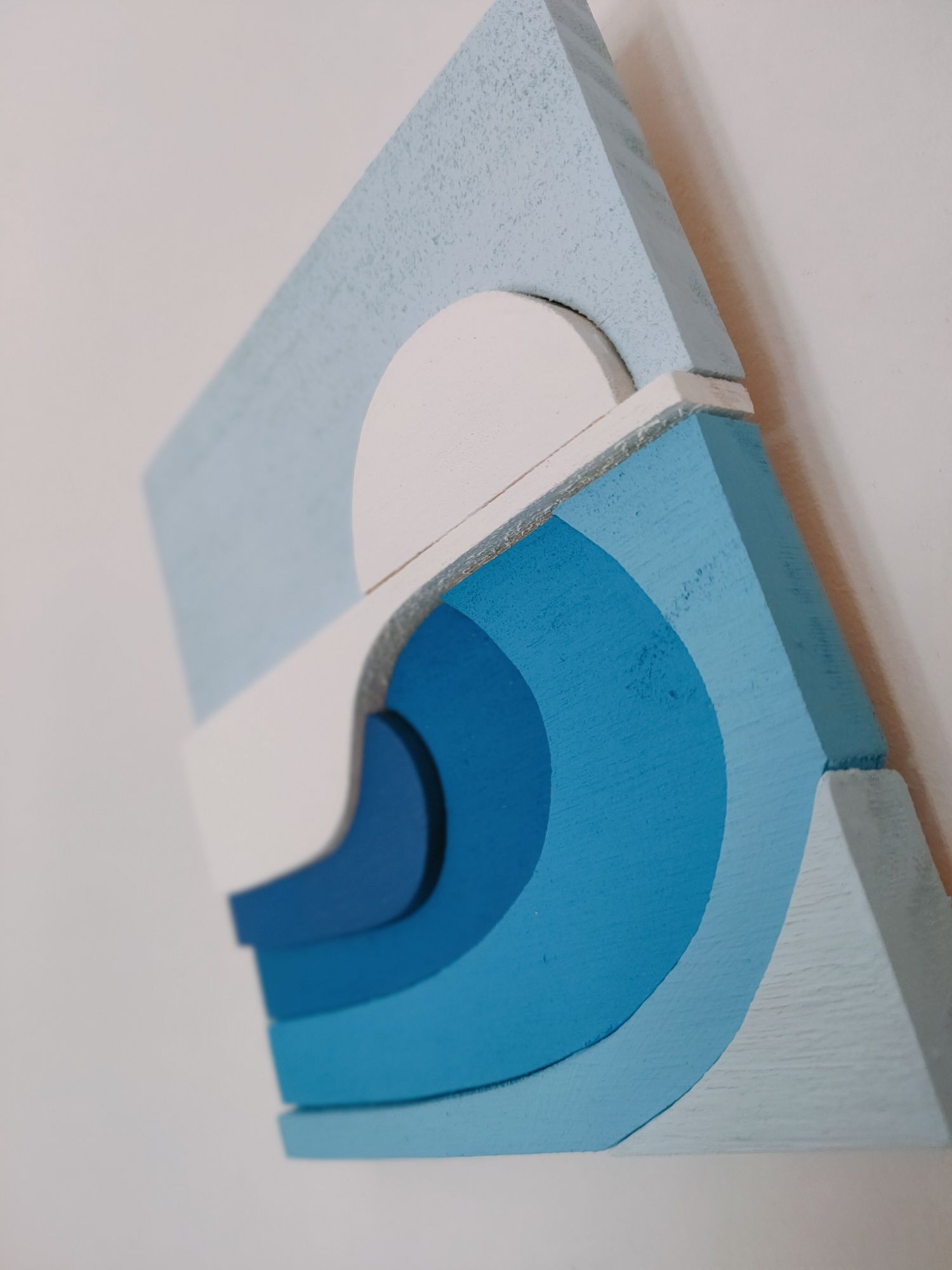 Quadro em madeira e 3D feito á mão