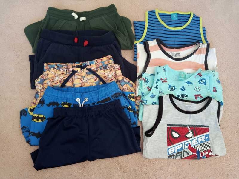 Zestaw ubrań dla chłopca paka 116-122