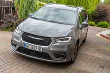 Chrysler Pacifica Chrysler Pacifica Hybrid 2021, aktywny radar, kamery 360, android auto