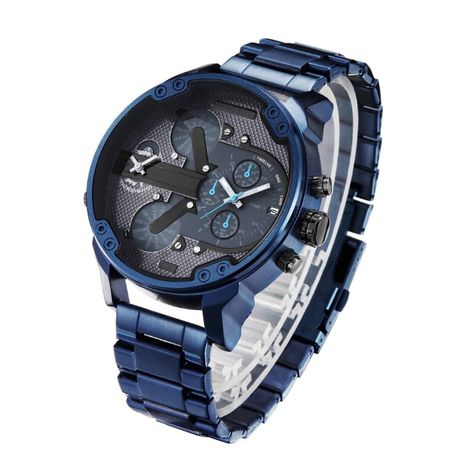 Zegarek męski DIESEL DZ7414 na bransolecie niebieski nowy
