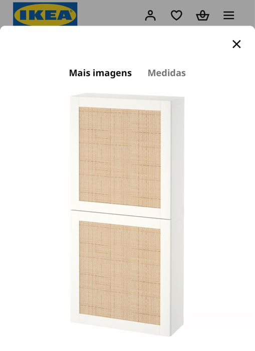 2 Pequenos Armarios parede Ikea