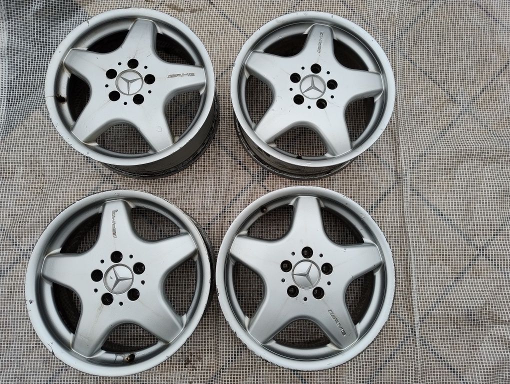 Mercedes AMG felgi aluminiowe 17 cali 5x112 et57 komplet wysyłka