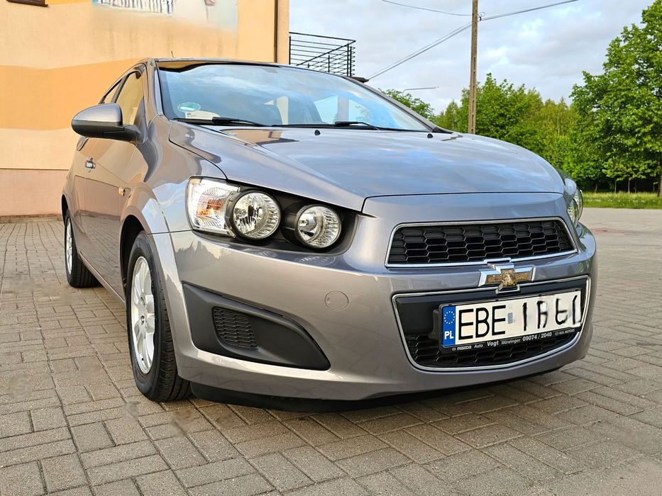Chevrolet Aveo 1.4 Benz 101KM Model2012 100%Oryginał Tempomat Zarejestrowany w Polsce
