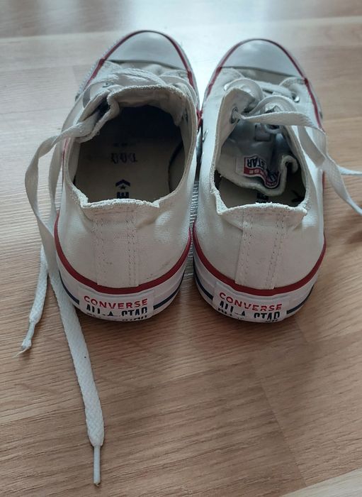 Converse All Star białe r. 38
