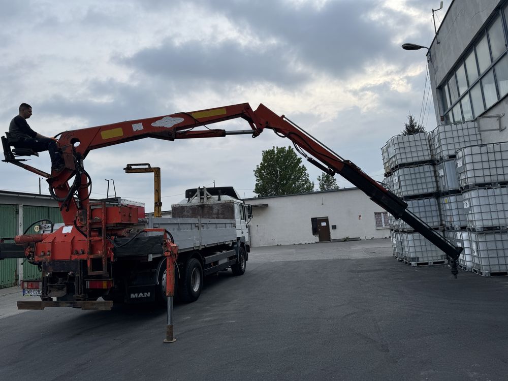 Man F-2000 rok 1999 Skrzynia Manual-Retarder Hds PALFINGER PK 12000