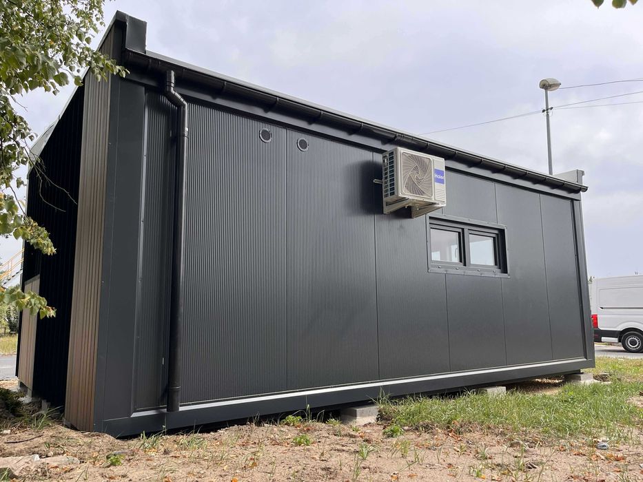 Pawilon biurowy, pawilon handlowy, pawilon z plyty warstwowej