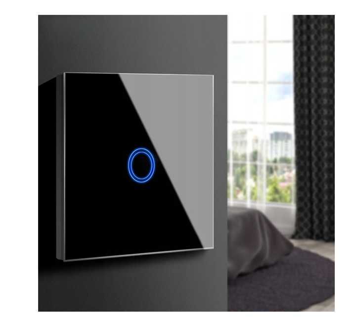 Wyłącznik pojedynczy Dotykowy czarny Dotykowy włącznik 1G1W ttst903