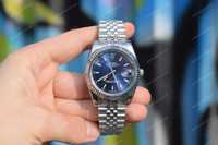 Часы Rolex Datejust 41 mm Silver-Blue Ролекс