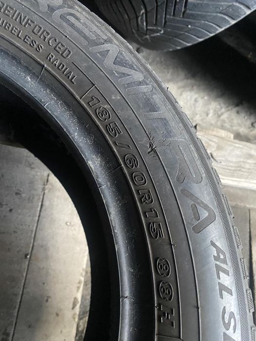 185.60.15 Maxxis 2шт БУ склад шины резина из Европы всесезон 60 R15