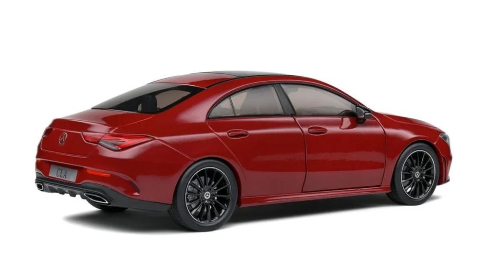 Model Mercedes CLA C118 AMG Line 2019 czerwony 1/18 Solido 1:18