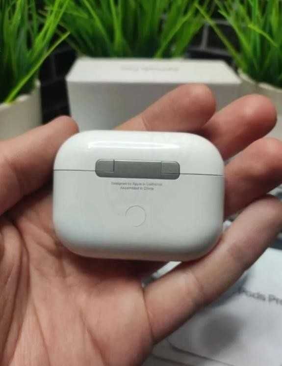 Топовые Наушники Airpods pro 2 с шумоподавлением 1в1 +чехол