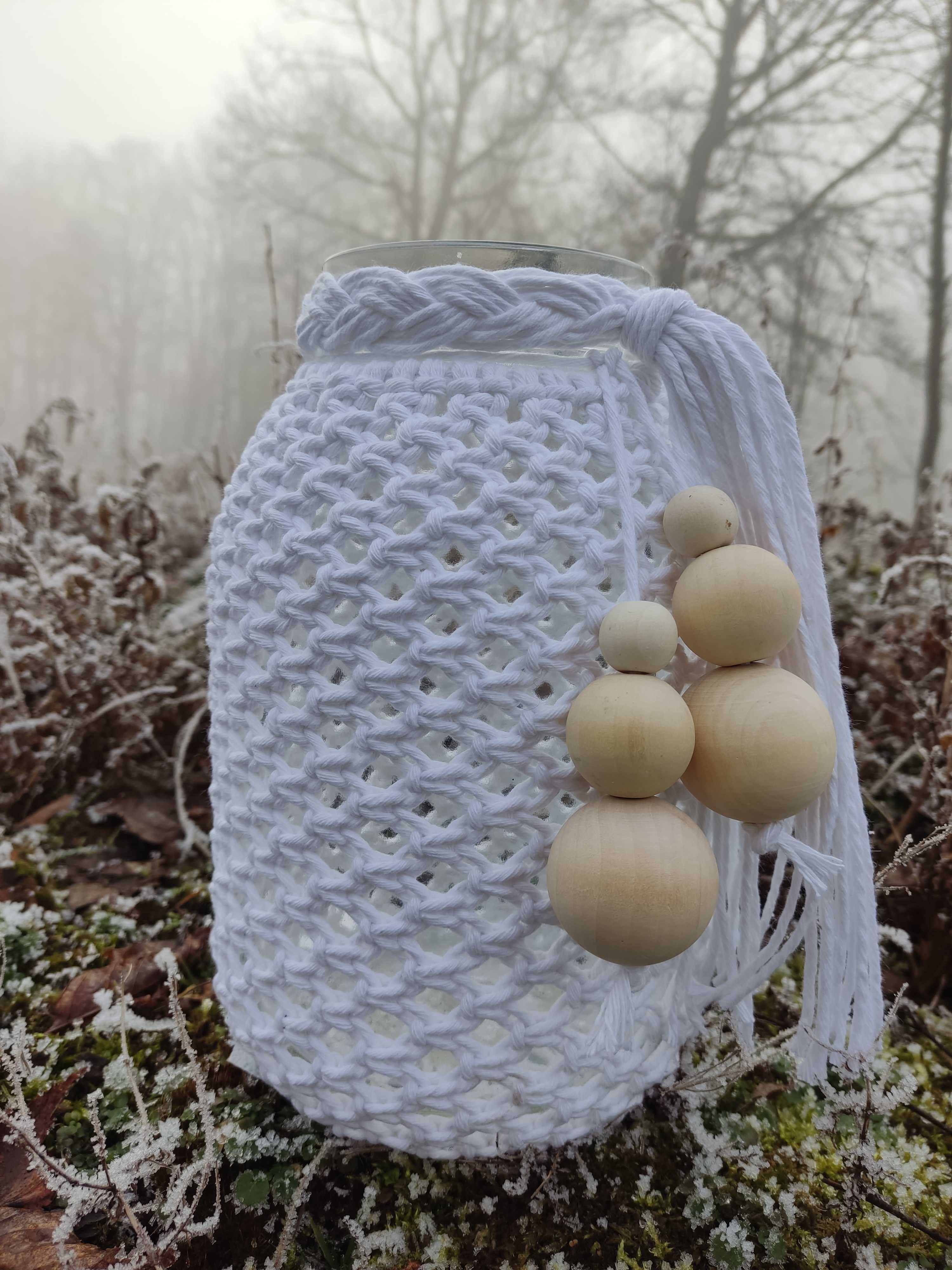 Dekoracyjny lampion w stylu Boho
