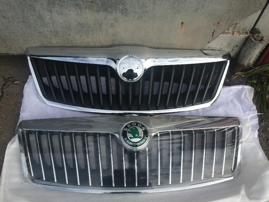 решетка радиатора капота skoda octavia a5 шкода октавия а5 разборка