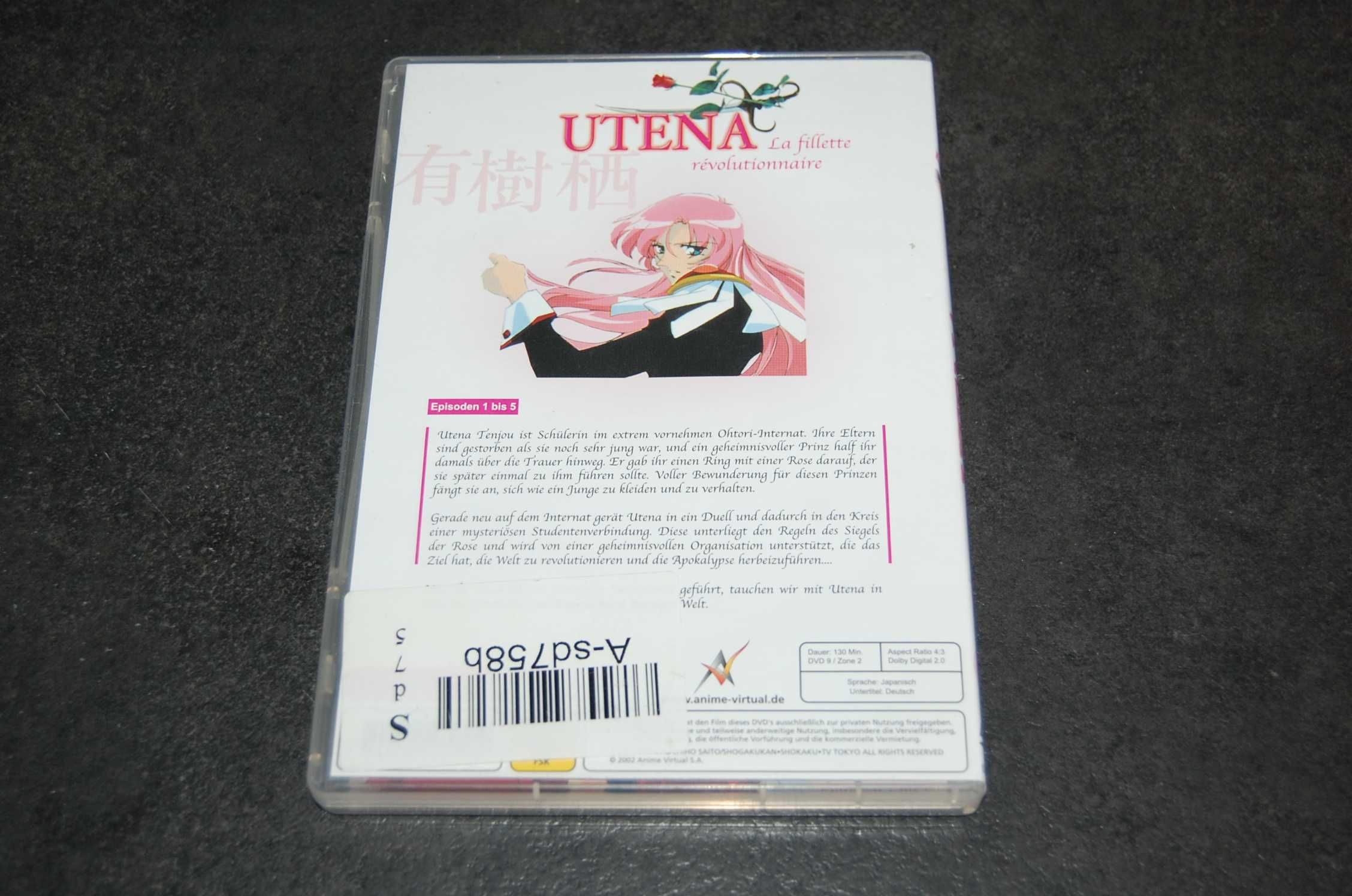 Manga - Utena rewolucyjna dziewczyna - DVD