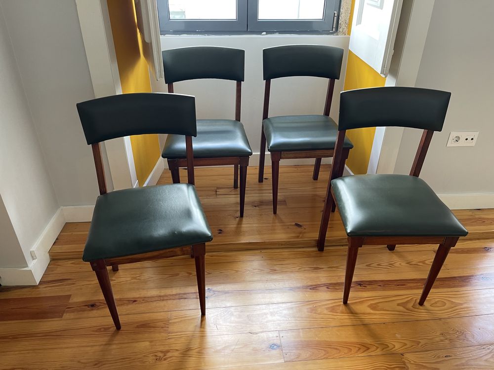 4 cadeiras vintage