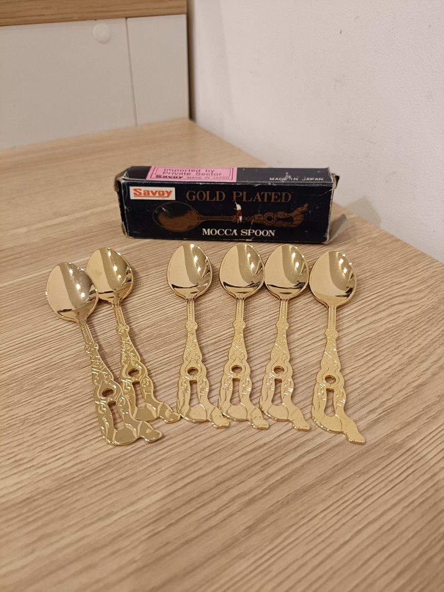 Łyżeczki Gold Plater Mocca Spoon