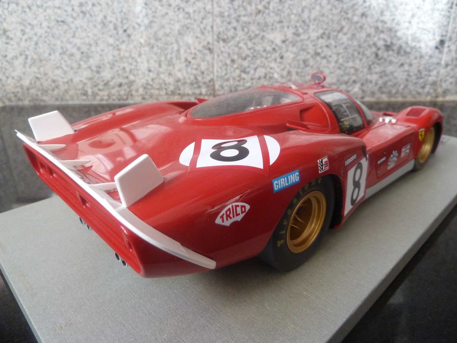 1:18 Tecnomodel, Ferrari 512S, Regazzoni, LeMans 70 AutoArt Minichamps