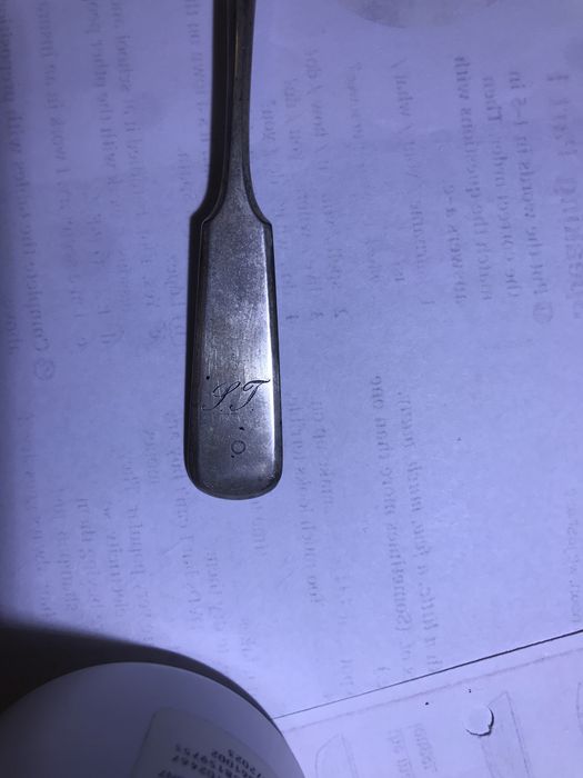 Срібна ложка 84 проба