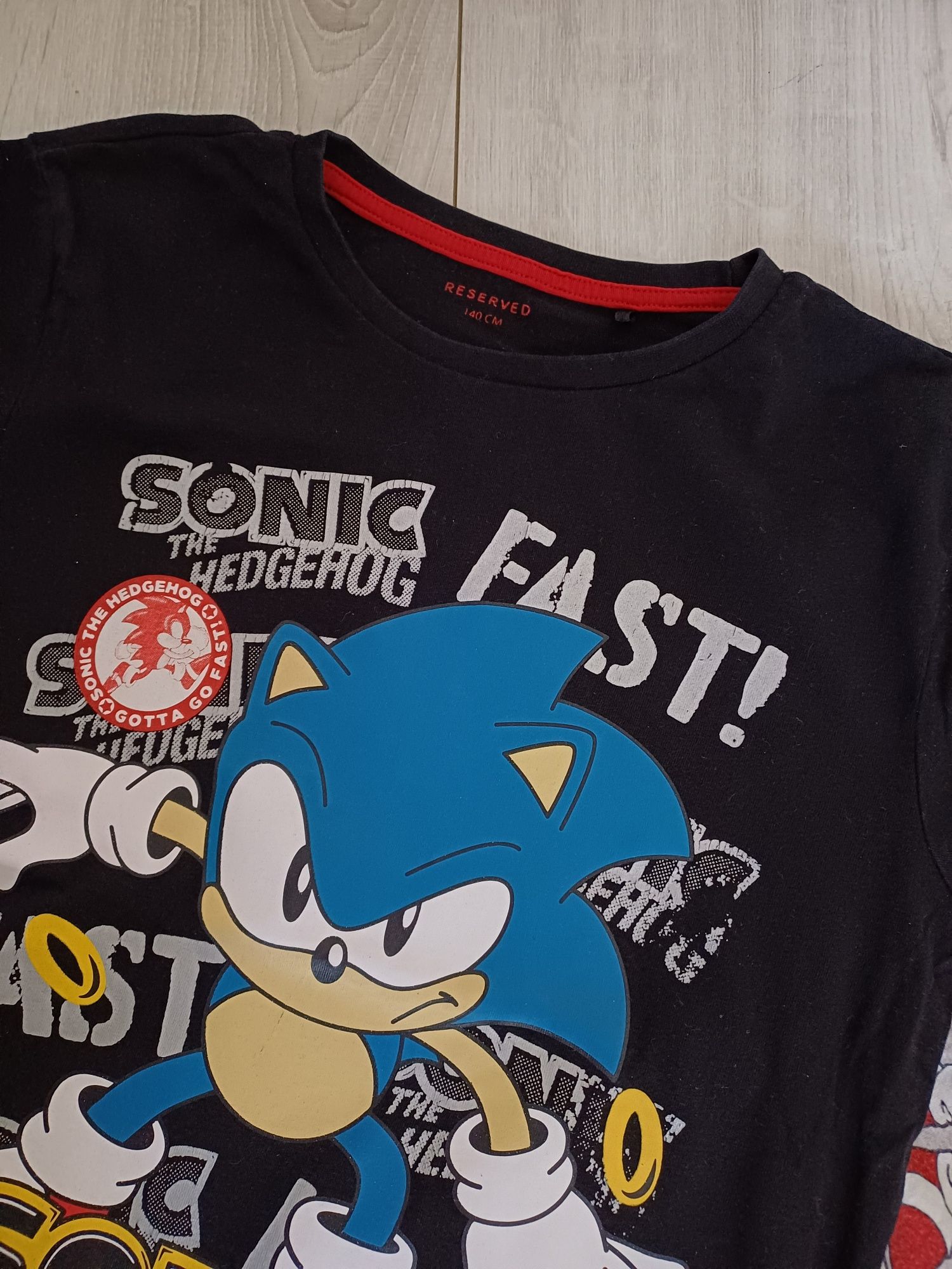 5 szt.Super stan! H&M SONIC T-shirt r.134-146 Reserved Among us
