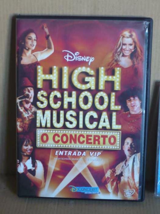 DVD e CD da série "High school musical"