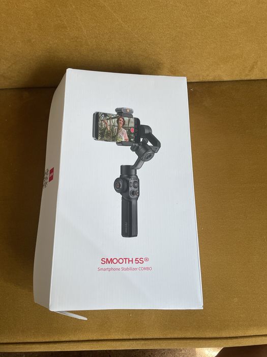 Zhiyun Smooth 5S AI  z klipsem/ gimbal do smartfona / z pudełkiem