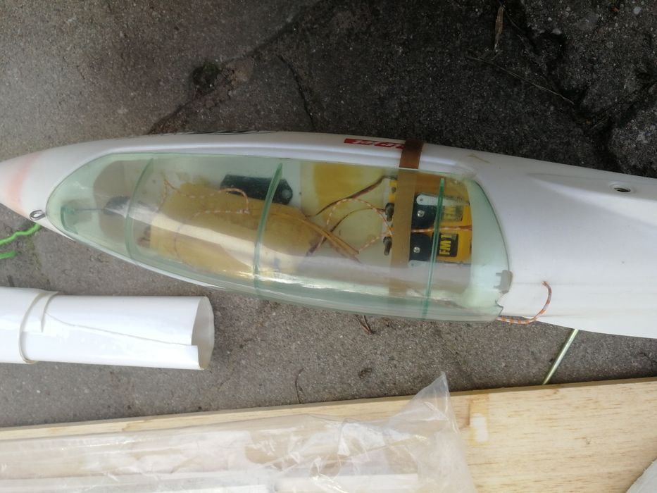 Asw 17 airjet model rc  szybowiec elektro wysyłka