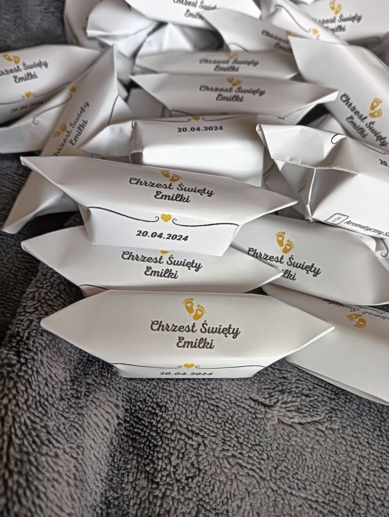 Personalizowane krówki Chrzest Święty, Ślub
