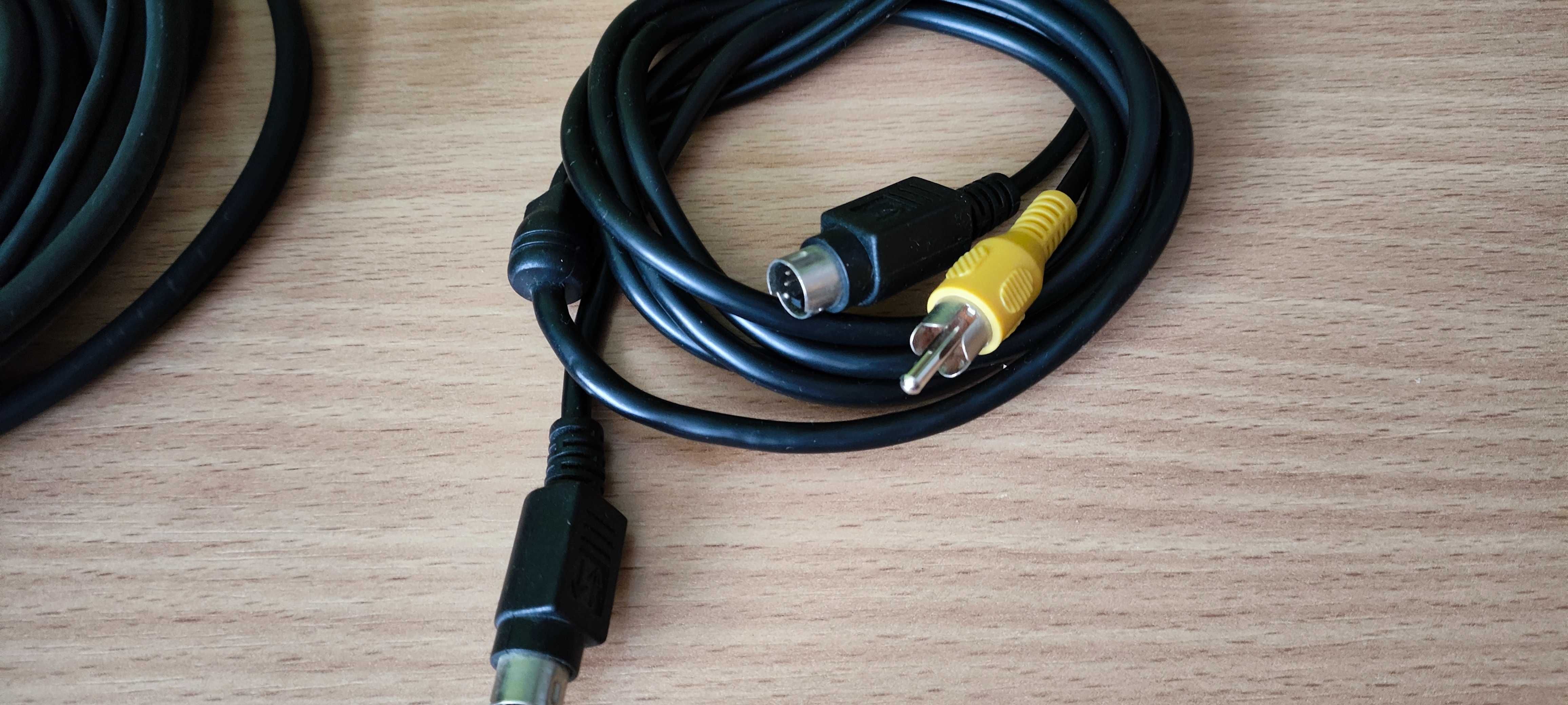 Kabel komputerowy vga / kabel s-video + inne