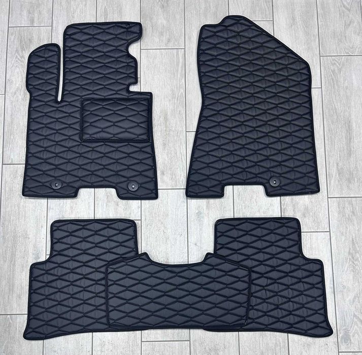 Коврики в салон Екошкіра Экокожа для Kia Sorento Sportage Soul Picanto