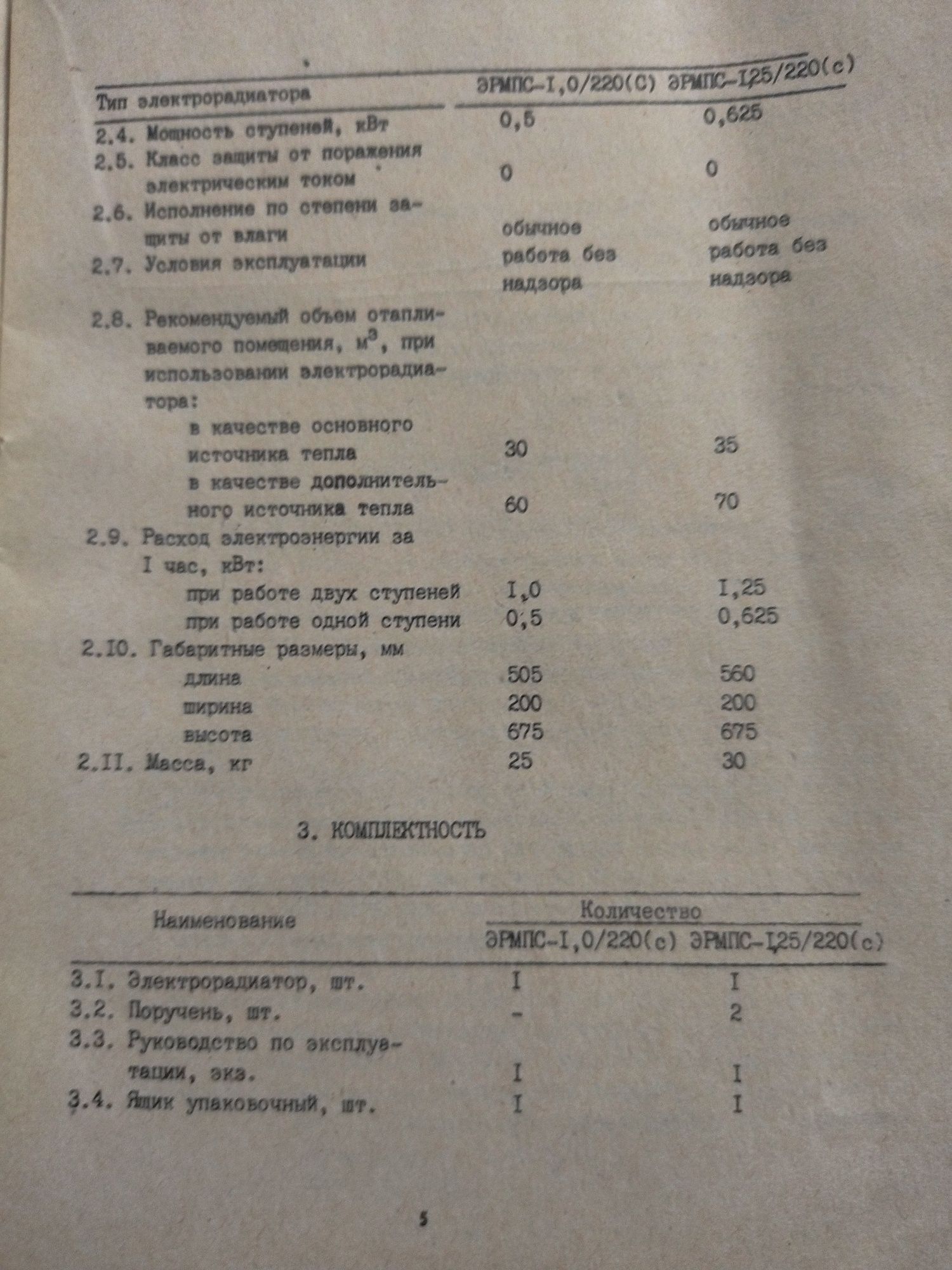 Електрорадіатор обігрівач радянських часів СССР