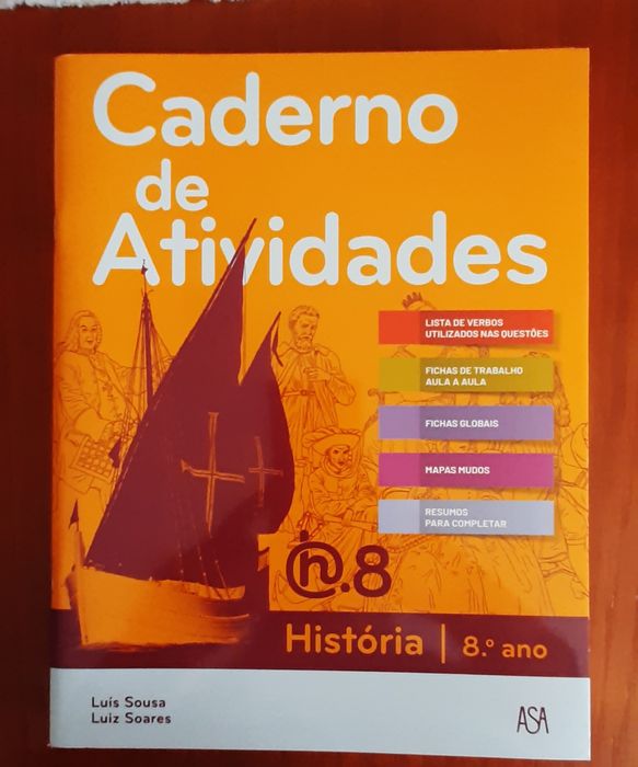 Cadernos de atividades 8.° ano novos