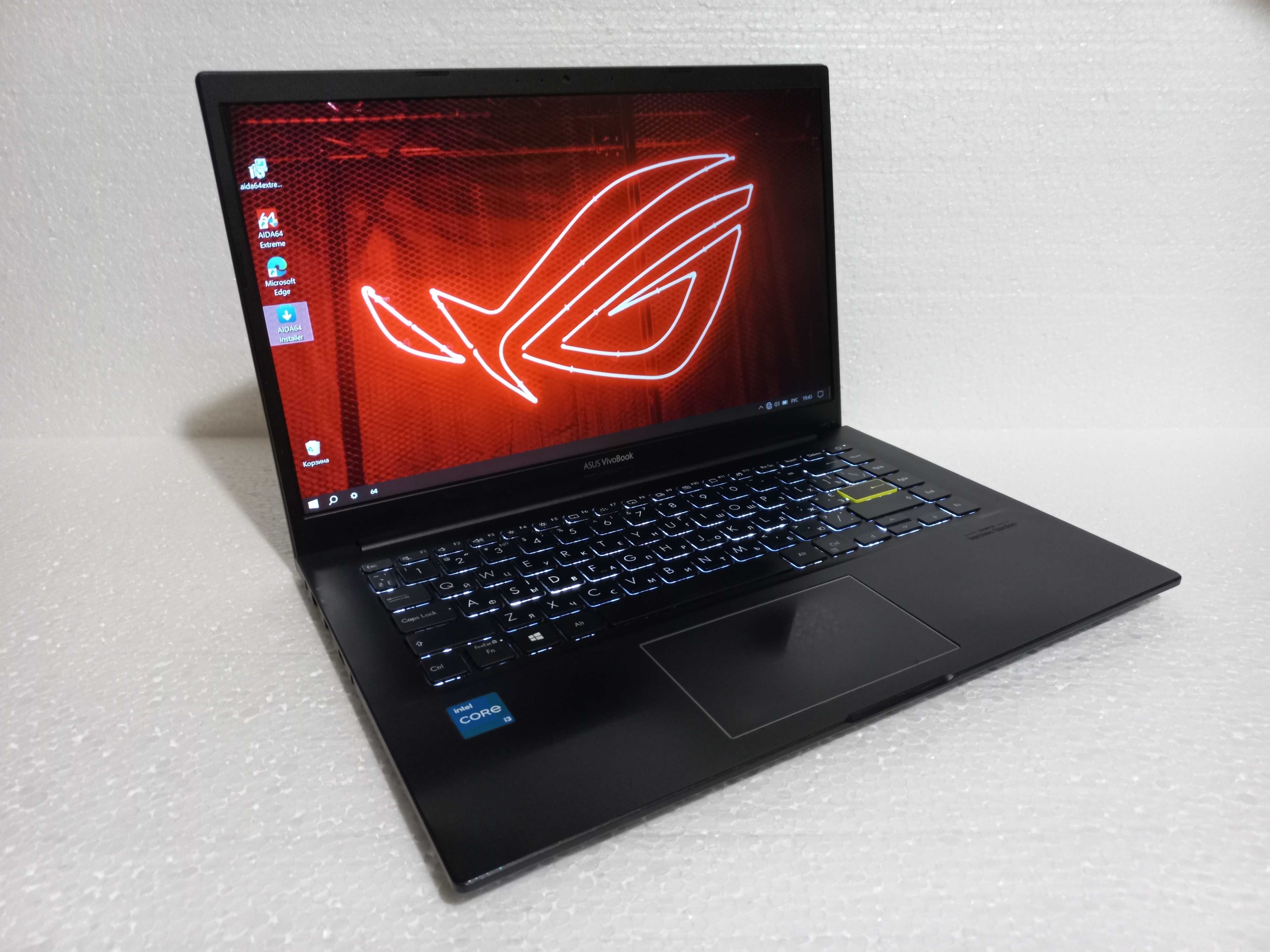 Игровой СВЕЖАК!!  ASUS X413E + (Core 11" го покол.) + ПОДСВЕТКА!!