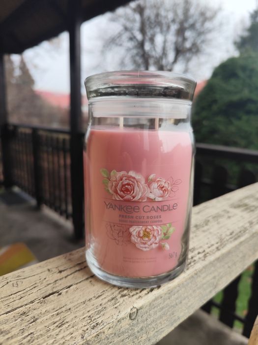 Yankee Candle, Fresh Cut Roses, 567g