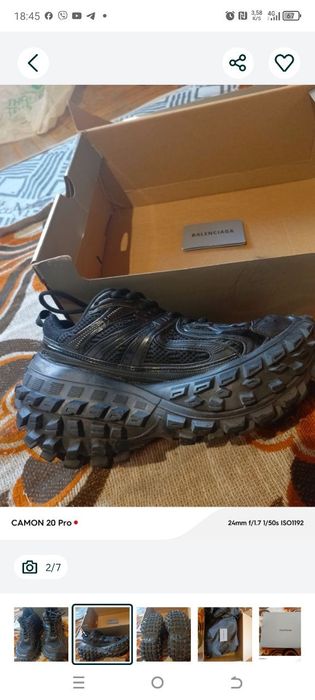 СРОЧНО Кросівки Balenciaga Defender 38 розмір устілка 24 см нові торг