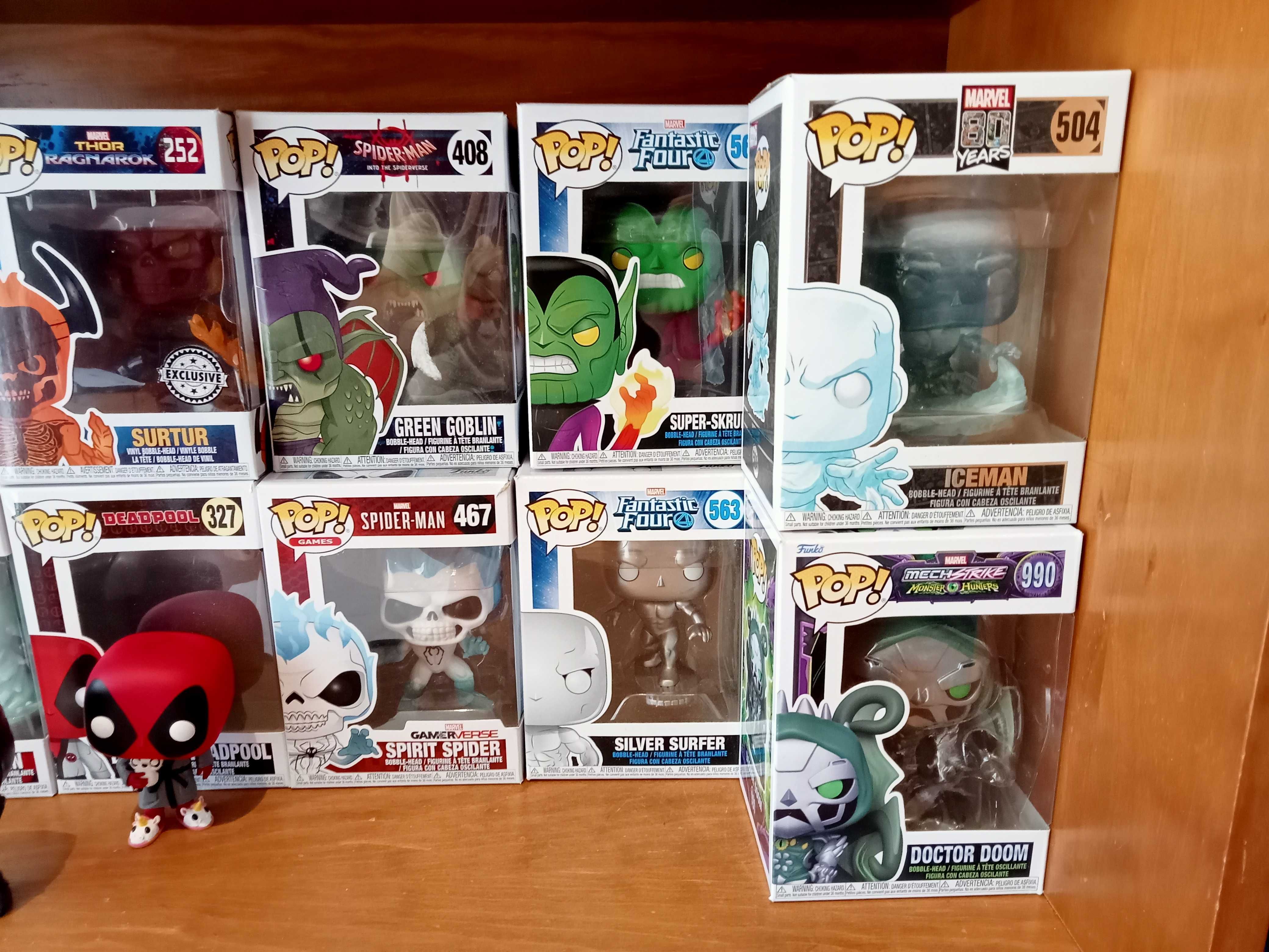 FUNKO POP - ANIME (Naruto, Boruto, My Hero, ), Marvel, Rick and Morty