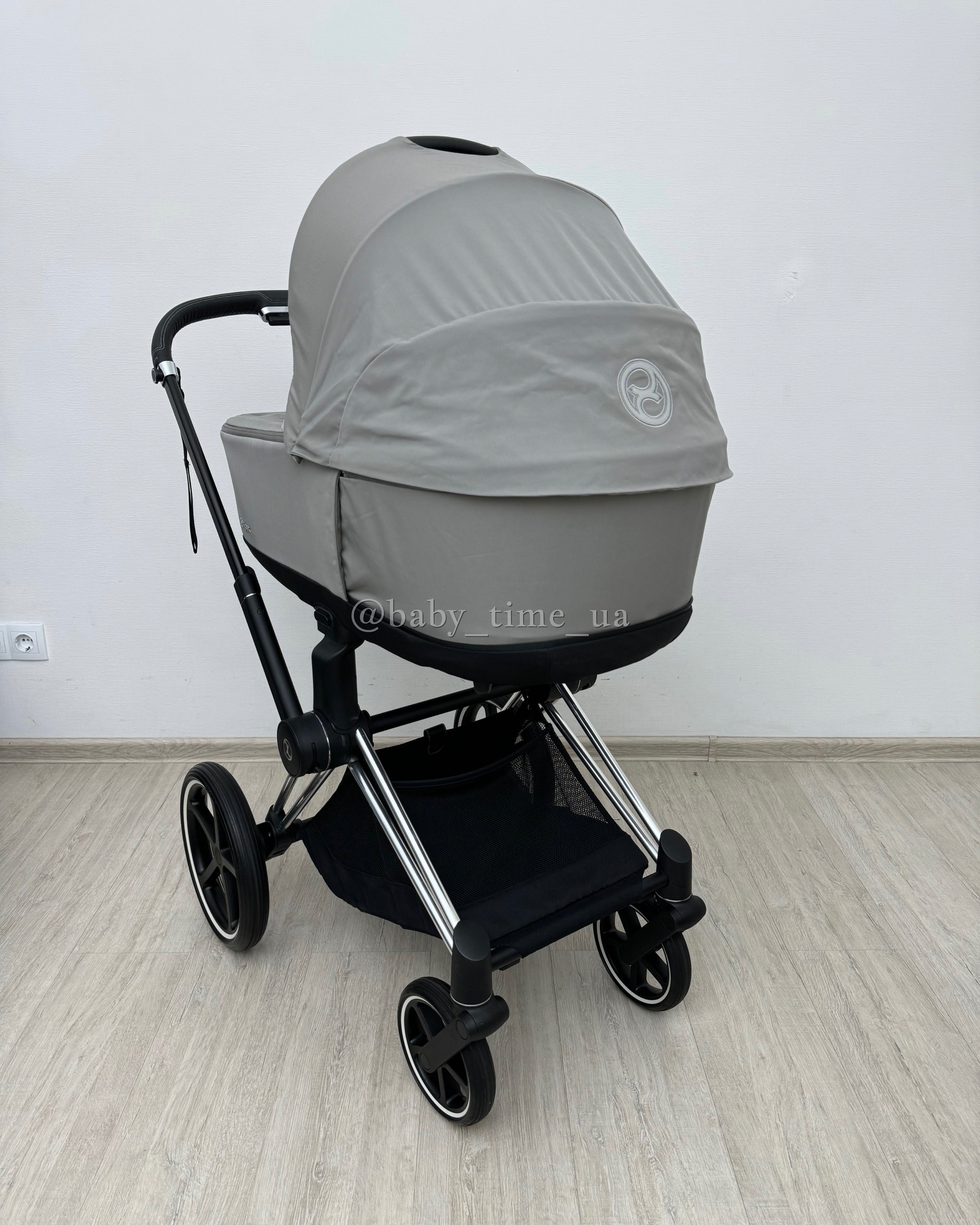 Cybex Priam 4.0 Chrome/Mirage Grey коляска 2в1 Сайбекс Пріам