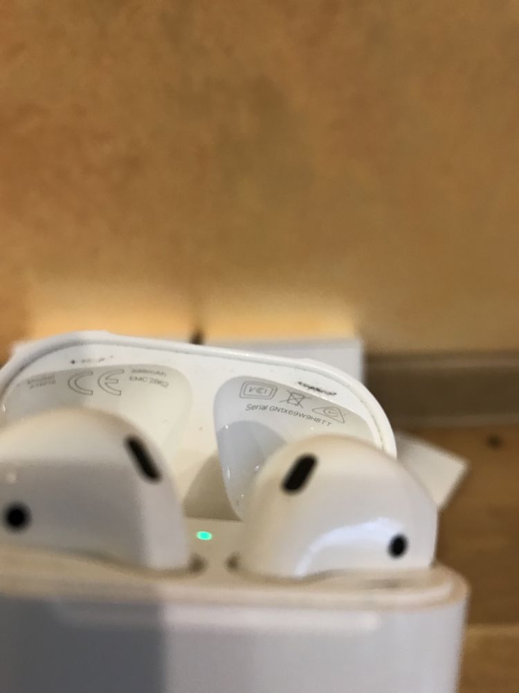 Навушники Apple AirPods 1 (Оригинал, є чек з покупки в Цитрусі)