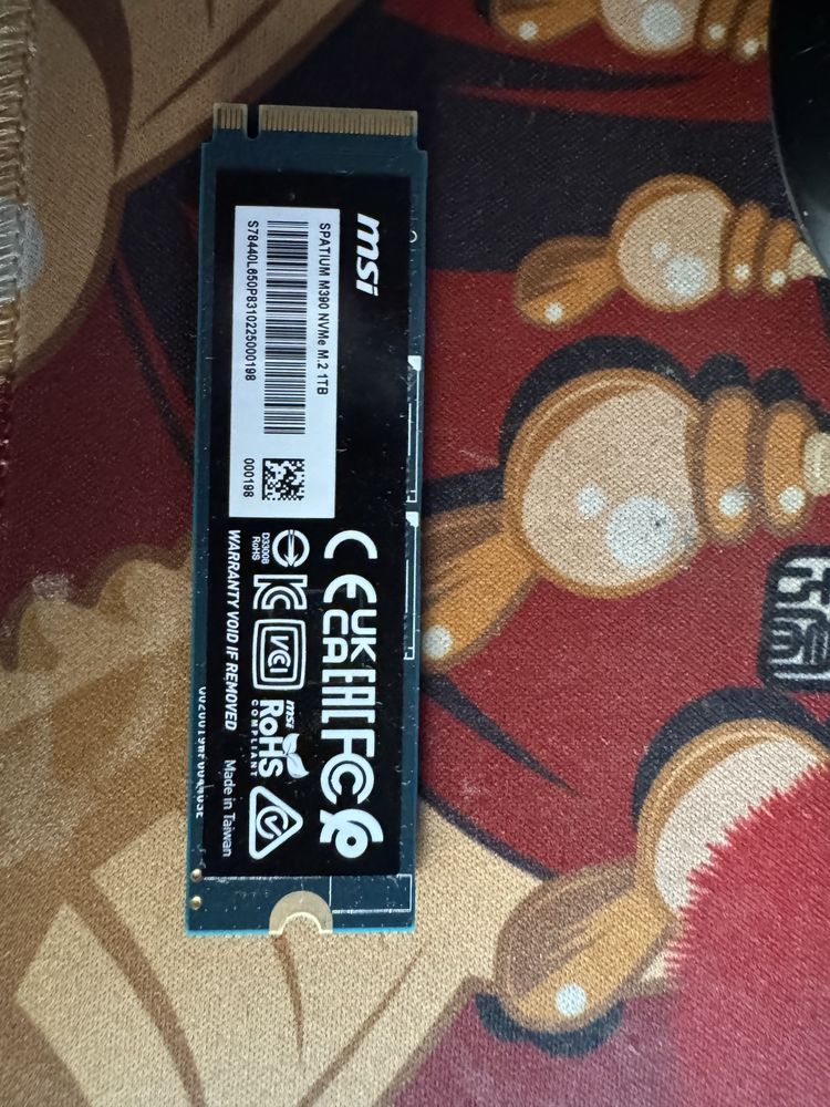 SSD m2 MSI Spatium M390 1 TB