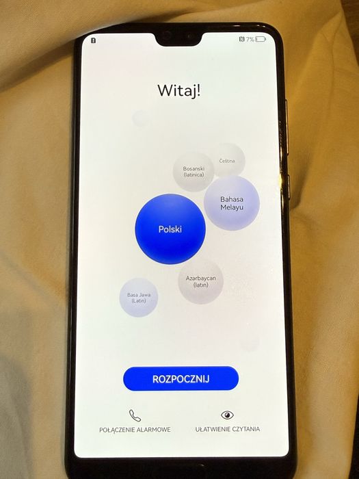 Huwaei P 20 Pro z etui dobry stan.