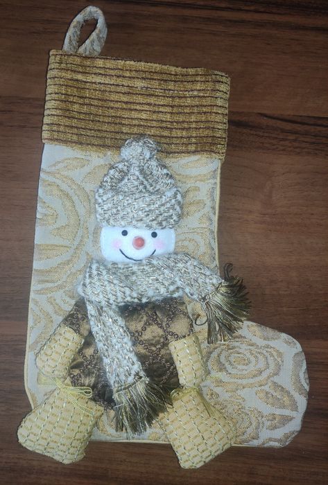 Подарункові Ексклюзивні Новорічні/Різдвяні чобітки/шкарпетки Handmade