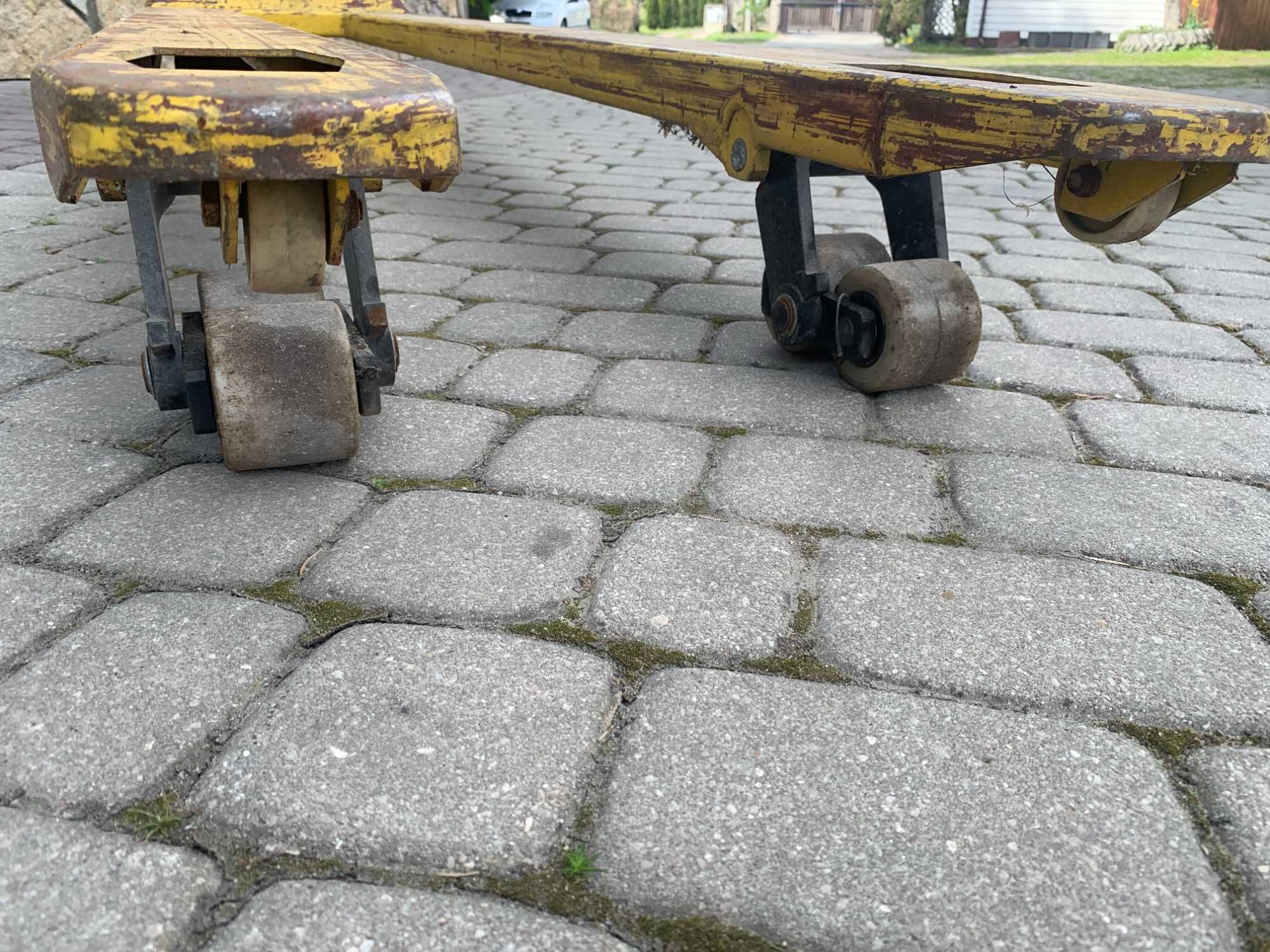 Wózek paletowy paleciak widłowy długi przedłużany 180 cm 250cm YALE 2t