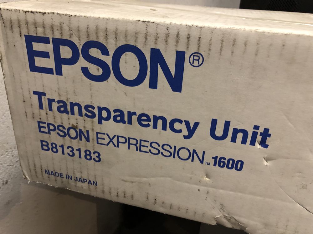 Unidade de transparencia Epson expression 1600