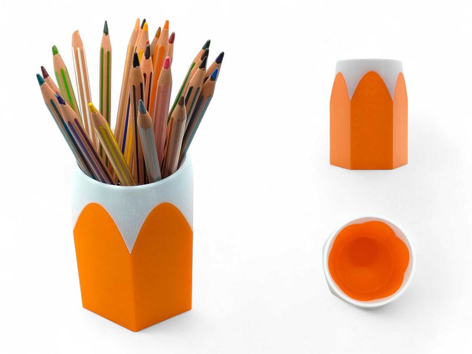Organizer na biurko–Kredka/Przybornik na kredki,ołówki,długopisy