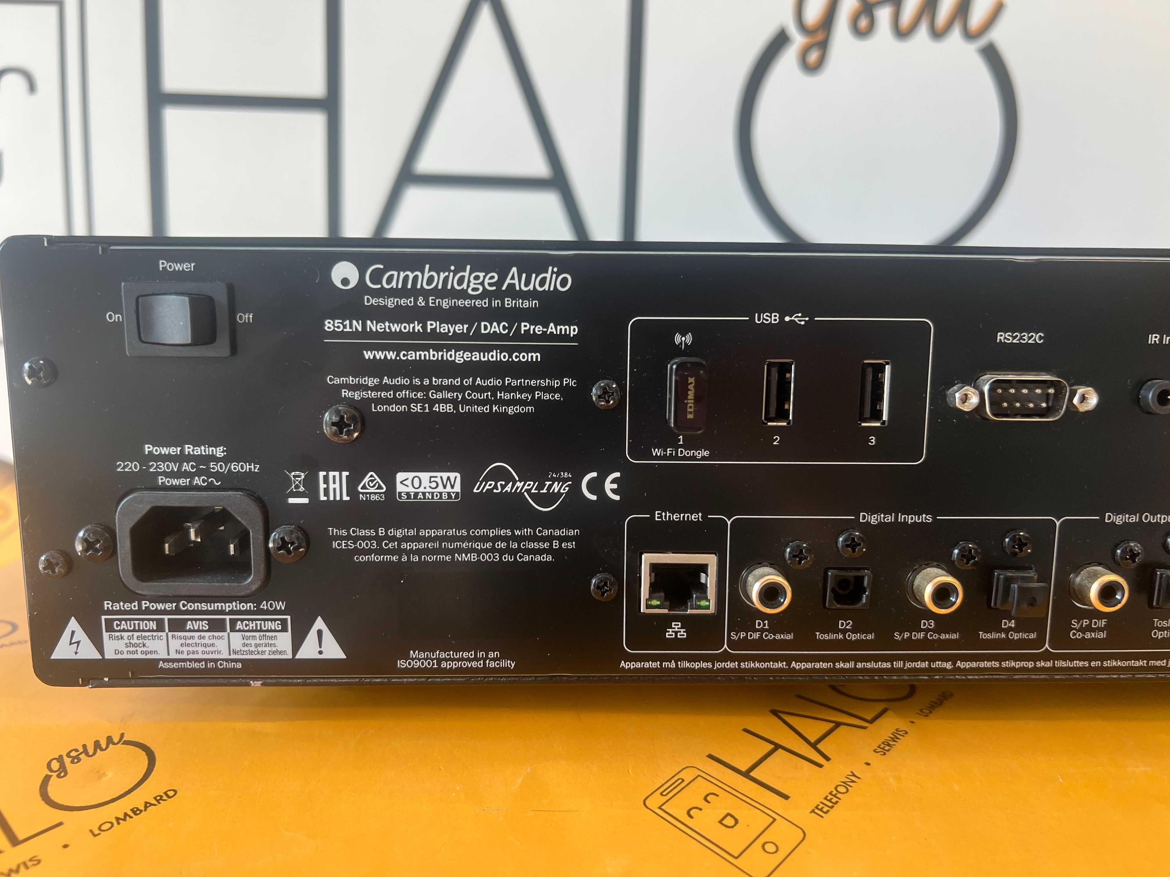 Odtwarzacz sieciowy Cambridge Audio Azur 851N od Lombard HaloGSM