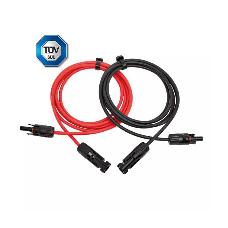 Przedłużacz MC4 do PV Wodoodporny IP68, Miedziany kabel 4mm 2x10 metry
