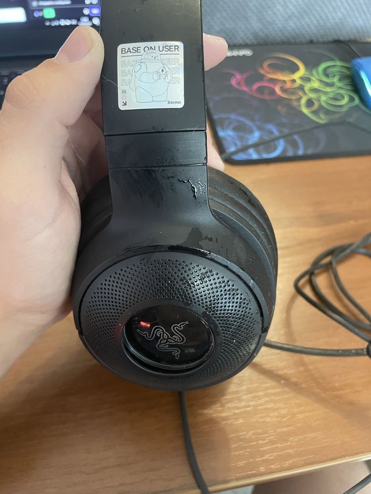 Игровые наушники Razer