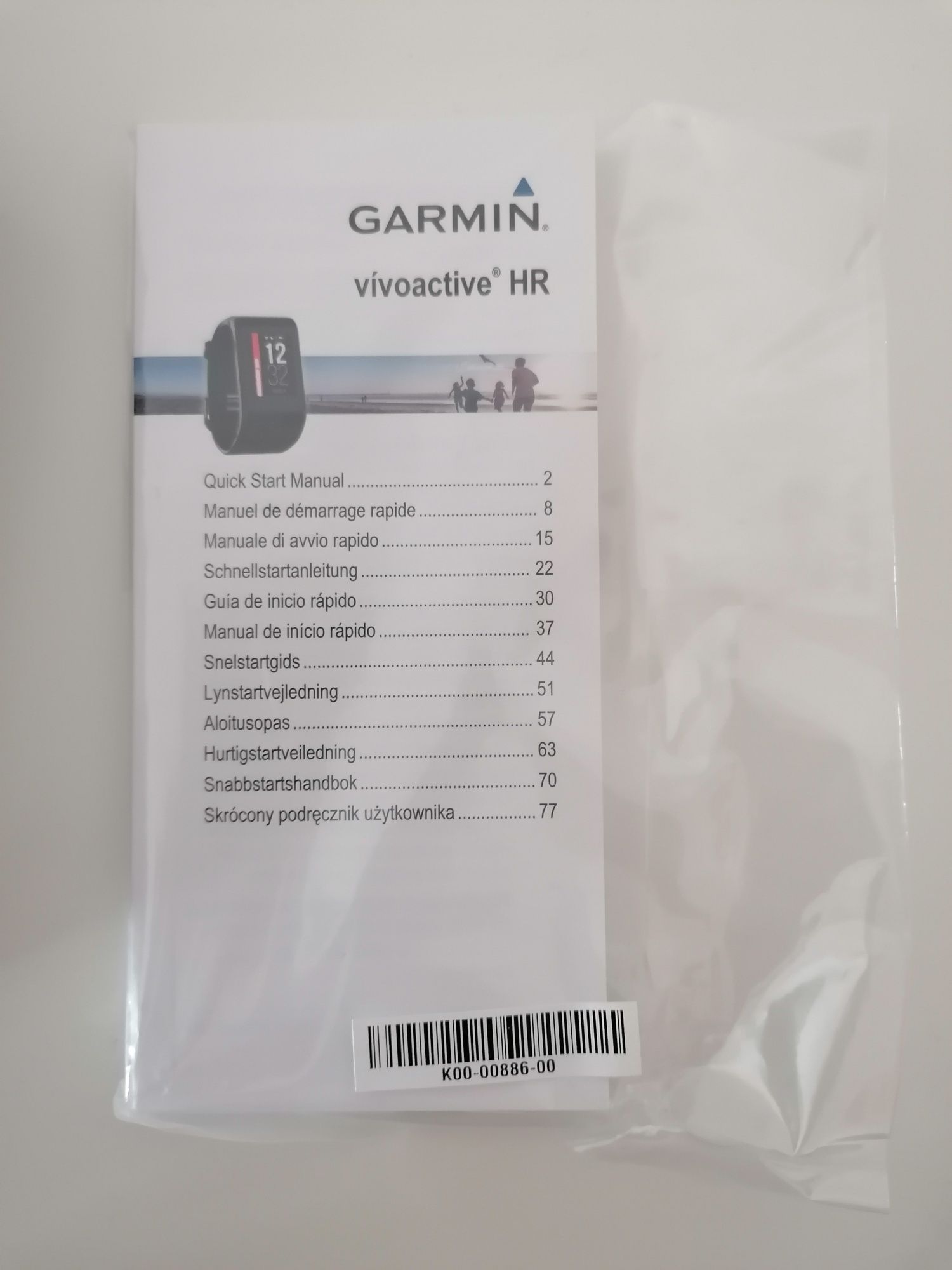 Relógio Garmin Vivoactive HR + GPS