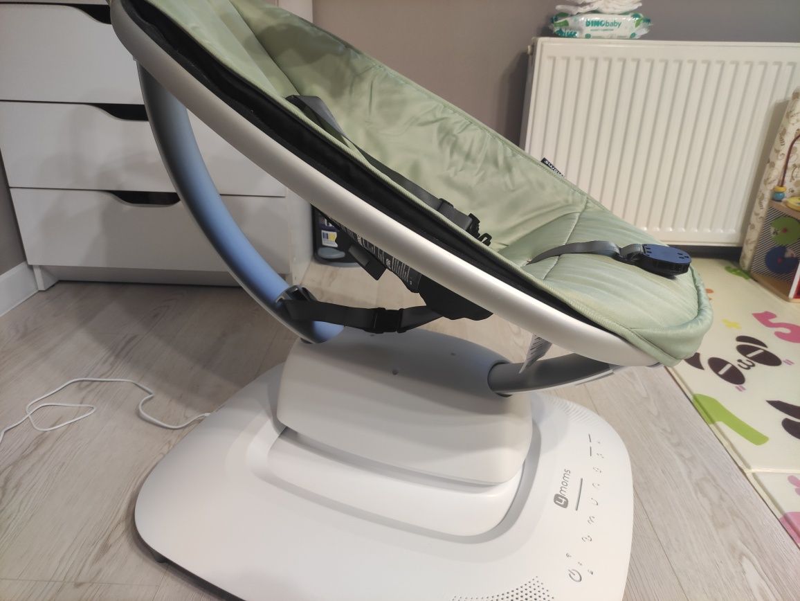 Крісло-гойдалка 4moms Mamaroo 5.0 (найновіша версія). М'ятний колір