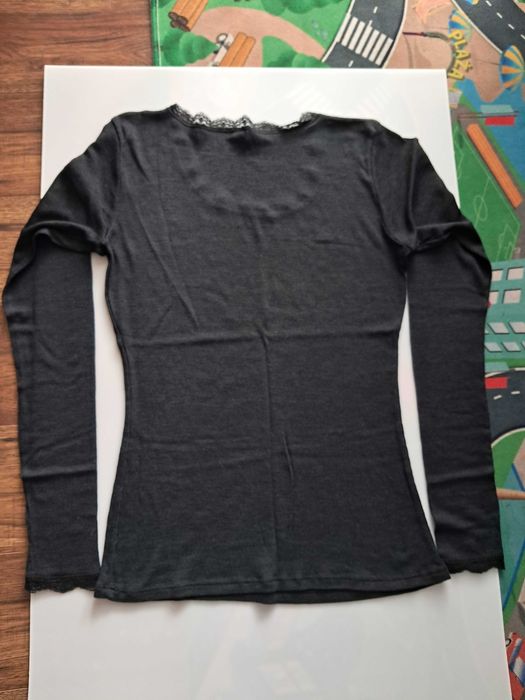 Koszulka na długi rękaw Coop, merino wool, jedwab, wełniana r. XL/2XL