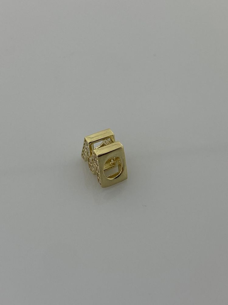 Złoty element charms na bransoletkę Pandora, Próba 585. Nowy (4169)